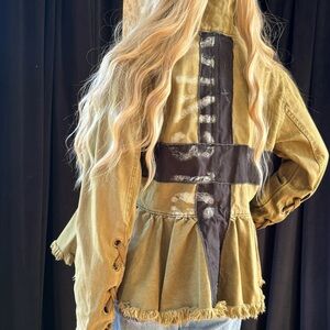 Free People Jacket - Custom with Cross